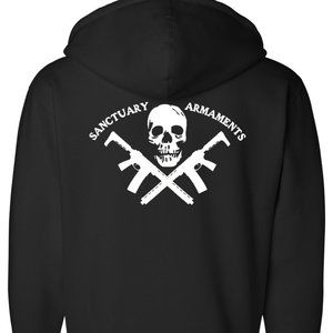 Full Zip Hoodie - CrossBones